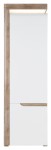 Regał Zamknięty IRMA IM-8  dąb/ biały połysk 