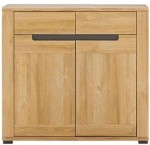 Komoda YORK Y-2 dąb grandson/grafit  