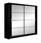 Szafa DAKOTA 203 czarny + lustro  