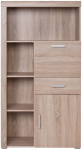 Regał z barkiem  DAMIS 1d1s1b dąb sonoma   