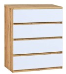 Komoda ARCA AR5 DOLMAR  dąb wotan/biel arktyczna  