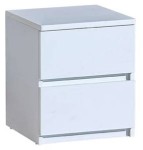 Szafka nocna ARCA AR10 DOLMAR biel arktyczna 