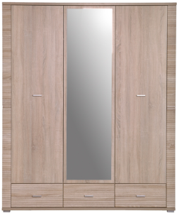 Szafa otwierana z lustrem GRESS 3d3s dąb sonoma     