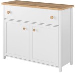 Komoda STORY SO-05 biały/dąb nash 