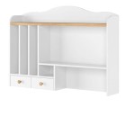 Nadstawka na biurko STORY SO-04 biały/dąb nash  