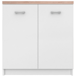 Komoda TOP MIX 2d biały/dąb sonoma