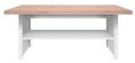Ława TOP MIX 115 biały/dąb sonoma