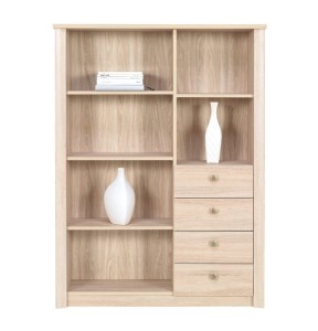 Regał z szufladami F11 FINEZJA dąb sonoma 