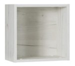 Półka wisząca REST R11 dąb craft biały / popiel 