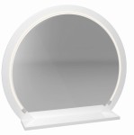 Lustro SECCO biały/biały połysk    