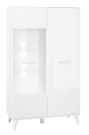 Witryna 90 SECCO biały/biały połysk 