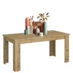 Stół rozkładany AYSON 160X90+50  dąb artisan      