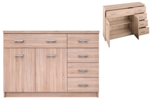 Funkcjonalna-komoda-z-5-szufladami-120cm-w-kolorze-dab-sonoma-TOP-2D5S.jpg