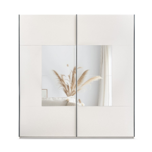 Szafa przesuwna BOSTON 250x215x65 kaszmir z lustrem 