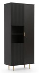 Regał 80 NUBIA R3D czarny 