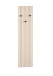 Wieszak wiszący na ścianę z ryflami / lamelami 34cm ML SOPHIE 17 Cashmere kaszmir