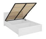 Łóżko JAZZ 160 z pojemnikiem białe