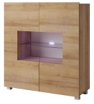 Komoda CALABRINI K2D dąb złoty